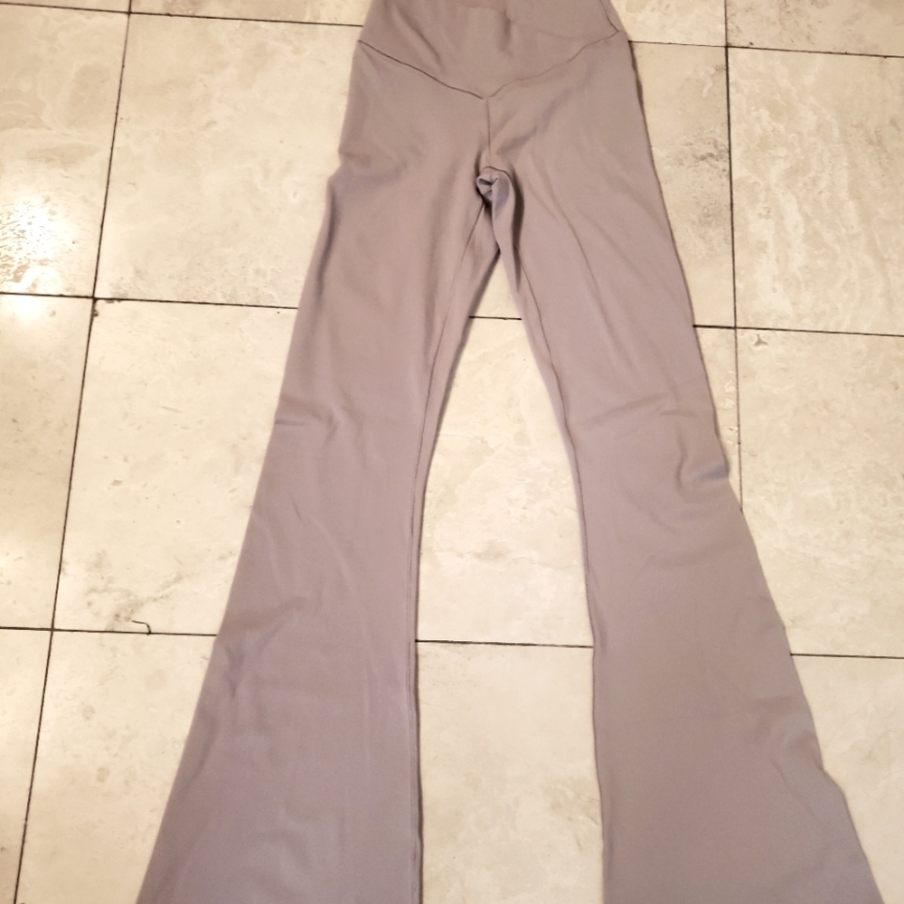 Light Pink Aerie Flare Leggings